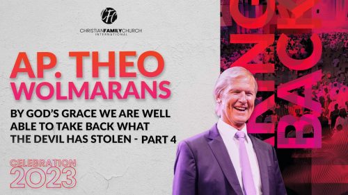 By God's Grace We Are Well Able to Take Back What the Devil Has Stolen